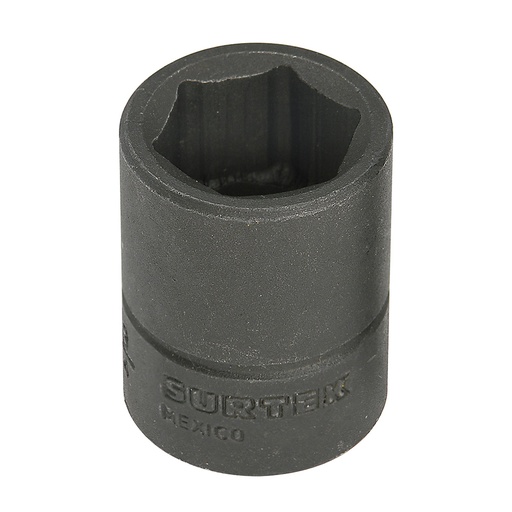 [S7822H] Dado de impacto cuadro de 1/2", 6 puntas, en pulgadas, 11/16" Surtek