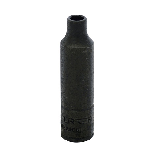 [6506H] Dado de impacto largo cuadro de 1/4", 6 puntas, en pulgadas, 3/16" Urrea