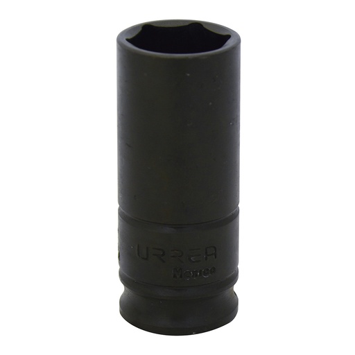 [7716H] Dado de impacto largo cuadro de 3/8", 6 puntas, en pulgadas, 1/2" Urrea