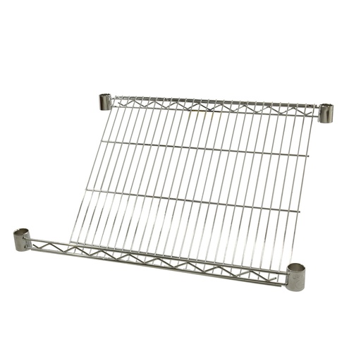 [A4818] Repisa de alambre para anaquel  48" x 18" Urrea