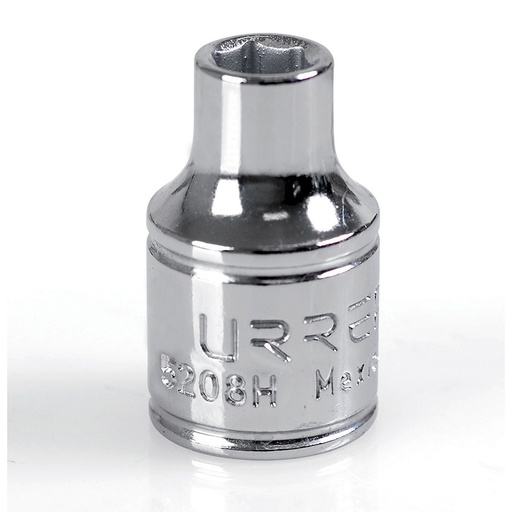 [5208H] Dado cuadro de 3/8", 6 puntas, en pulgadas, 1/4" Urrea