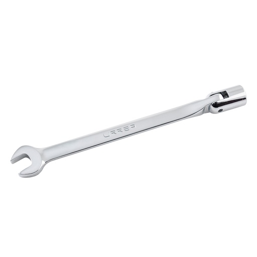 [1270-18] Llave combinada flexible pulido espejo en pulgadas, 12 puntas, 9/16" Urrea