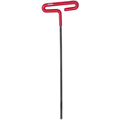 [46412LG] Llave hexagonal larga tipo "T" mango de vinil, en pulgadas, 3/16" Urrea