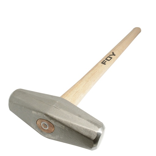 [141895] Marro tipo barril con mango largo de madera de 36", 10 lb Foy