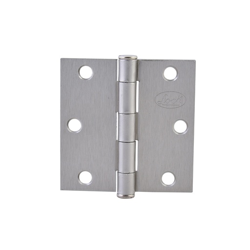 [LBC40NS] Bisagra cuadrada perno suelto de acero níquel satinado 4" x 4" Lock