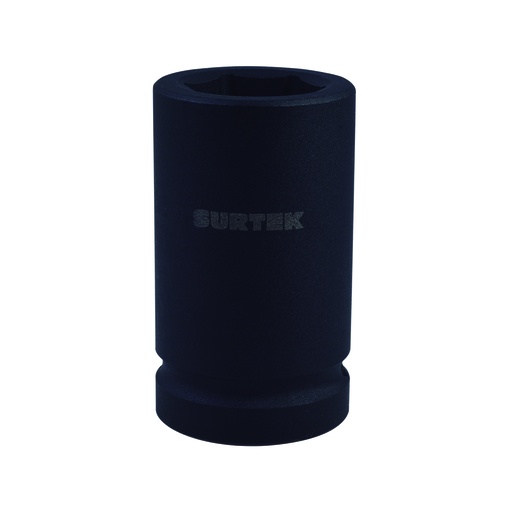 [107280] Dado de impacto largo en pulgadas, cuadro 1", 6 puntas, 1-1/4" Surtek