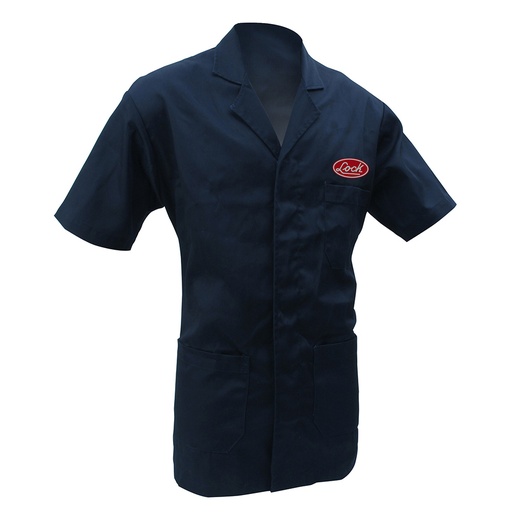 [LBAT50XL] Bata color azul talla XL Lock