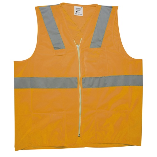 [USCH51] Chaleco de seguridad cerrado de alta visibilidad naranja M Urrea