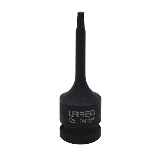 [744125W] Dado de impacto con punta torx cuadro de 1/2", T25 Urrea