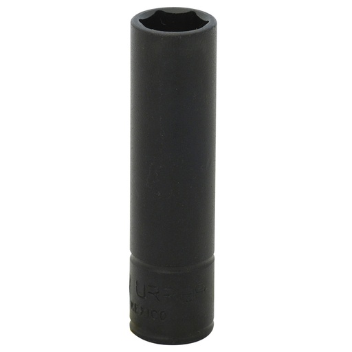 [6512HM] Dado de impacto largo cuadro de 1/4", 6 puntas, métrico, 12 mm Urrea