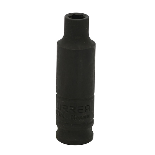 [7007M] Dado de impacto largo cuadro de 3/8", 6 puntas, métrico, 7 mm Urrea