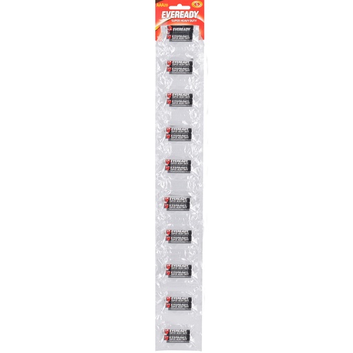 [1212EDT2] Tira de pilas alcalinas Eveready® "AAA", 20 piezas Surtek