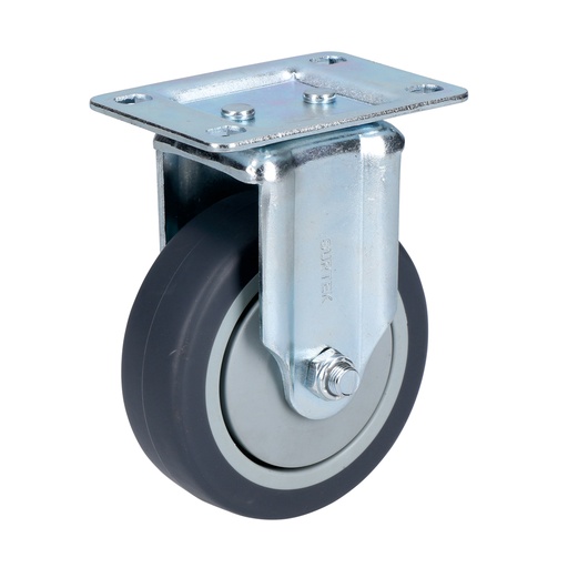 [RT7F] Rodaja de TPR gris fija 3" Surtek