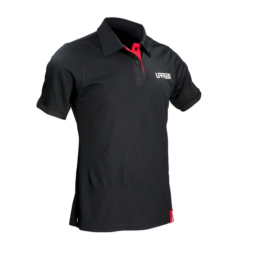 [PCFIL] Playera tipo polo dry fit para caballero color negro talla L Urrea