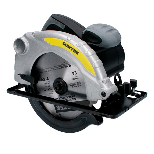 [SC707B] Sierra circular 7-1/4" 1,500 W 120 V, 0 - 4,500 RPM Surtek