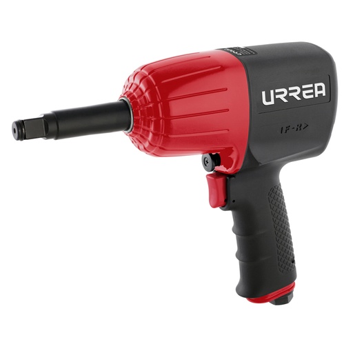 [UPX731A] Pistola de impacto neumática cañon largo cuadro de 1/2" 1,000 Ft-lb sistema twin hammer Urrea