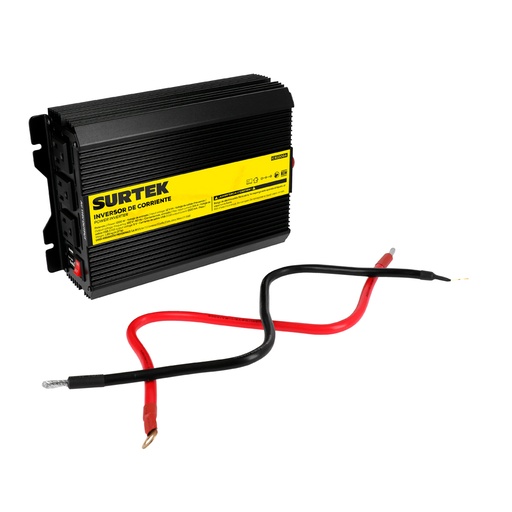 [IC61000A] Inversor de corriente 12 V DC - 120 V AC, 1000 W Surtek