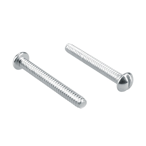 [TMR143] Tornillo tipo máquina cabeza redonda 1/4" x 3", 50 piezas Surtek