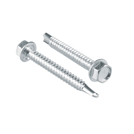 [PHB141] Pija cabeza hexagonal con punta de broca 1" x #14, 100 piezas Surtek