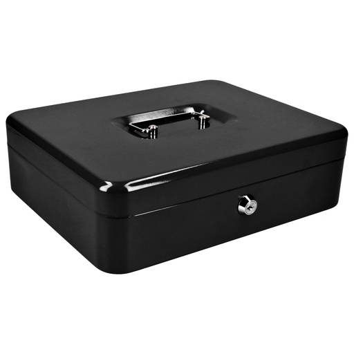 [CDI30] Caja metálica para dinero con charola removible 240 mm x 300 mm x 90 mm Lock