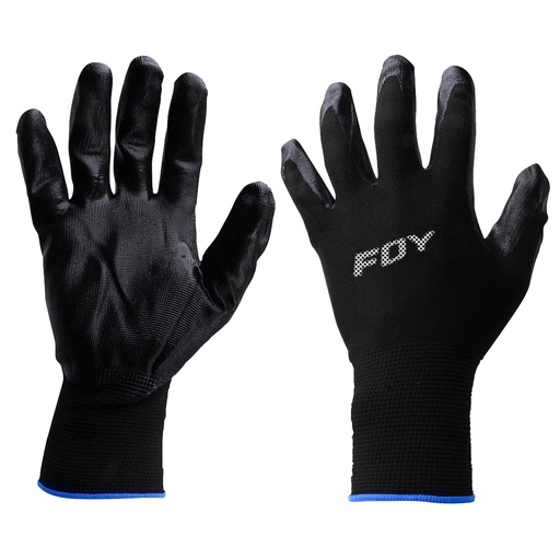 [GNNGF] Guantes de nailon con recubrimiento de nitrilo G Foy