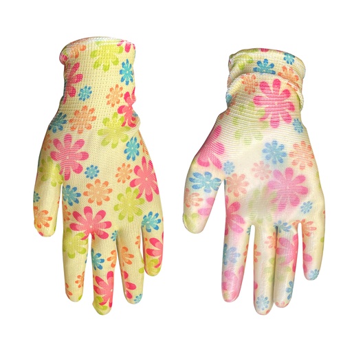 [GNIJ] Guantes de nailon para jardinería M Surtek