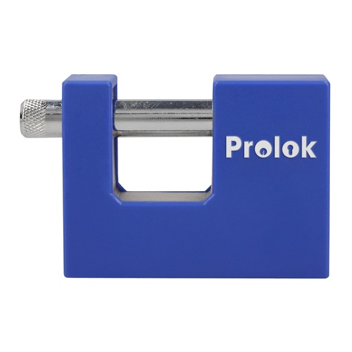 [62CA] Candado de acero con cubierta plástica de PVC 70 mm, llave estándar Prolok