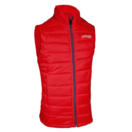 [CHA203L] Chaleco capitonado para dama color rojo talla G Urrea