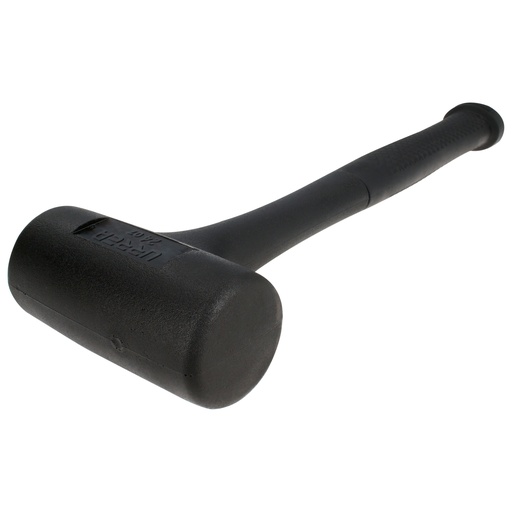 [1432G] Mazo de golpe seco tapas fijas de alto impacto con mango Rubber grip de 11-29/64", 32 oz Urrea