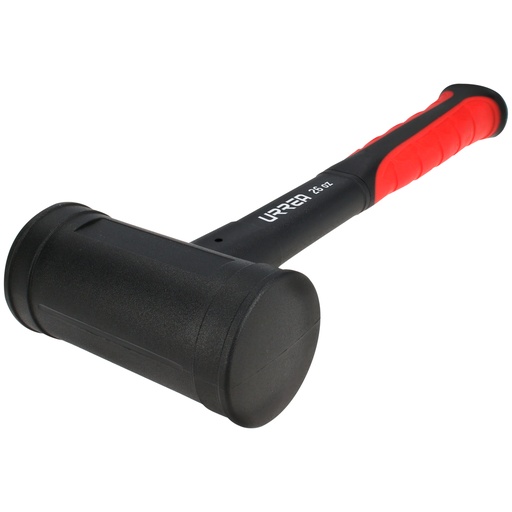[1445FG] Mazo de golpe seco tapas fijas con mango Rubber grip de 11-31/32", 45 oz Urrea