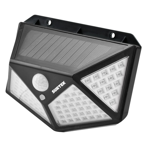 [LS4B] Luminario de LED solar con sensor de 400 lm Surtek