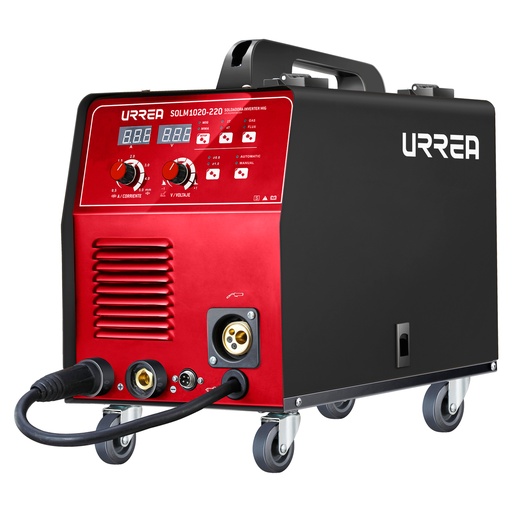[SOLM1020-220] Soldadora inverter para uso con microalambre de 1 fase 220 V, 200 A Urrea