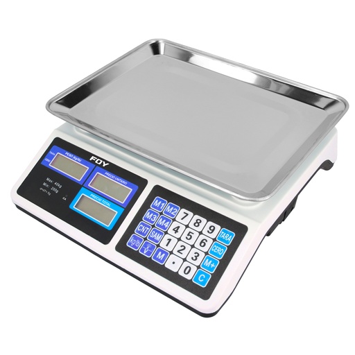 [BAEMF] Báscula electrónica 40 Kg Foy