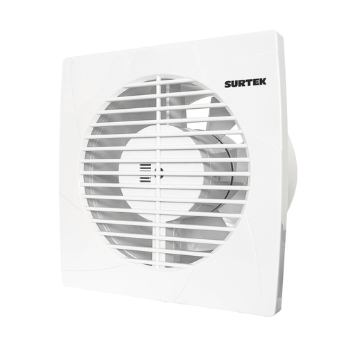 [EXAD5] Extractor de aire domestico 5", 2.7m2 de alcance, 15 w, 101 m3/h, 40dB Surtek