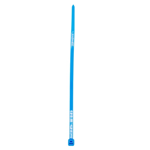 [114257] Cinchos plásticos 300 x 4.6 mm, tensión 22 kg de 50 piezas, color azul Surtek