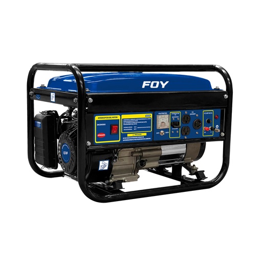 [GG330] Generador a gasolina 3000 W, 210 cc, voltaje de salida 120-220 V Foy