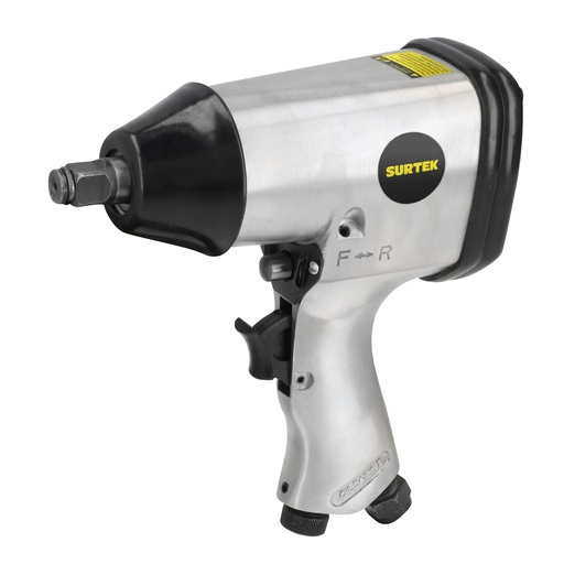 [PI412B] Pistola de impacto neumática cuadro de 1/2" 207 Ft-lb sistema rocking dog Surtek