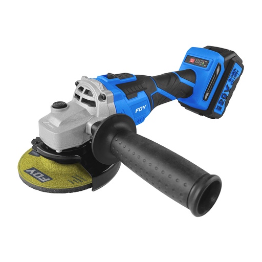 [EI320] Esmeriladora angular a batería Litio-ion 4-1/2" 20 V, 8000 RPM Foy