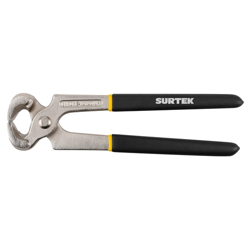 [TEC8] Tenaza para carpintero mango con doble recubrimiento 8" Surtek