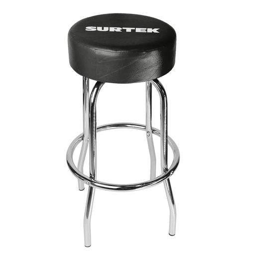 [BAMES] Banco para mecánico acolchonado color negro, 77 cm Surtek