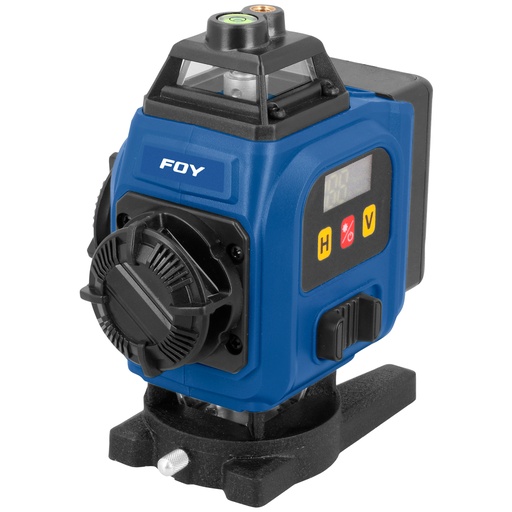 [NLF16P] Nivel láser 16 líneas 360°, Pantalla LCD, alcance maximo de 20 m Foy