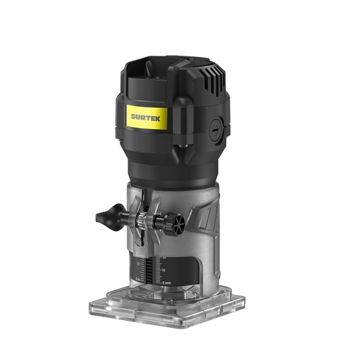 [R614] Router 1/4" 550 W 120 V, 30000 RPM, compacto Surtek