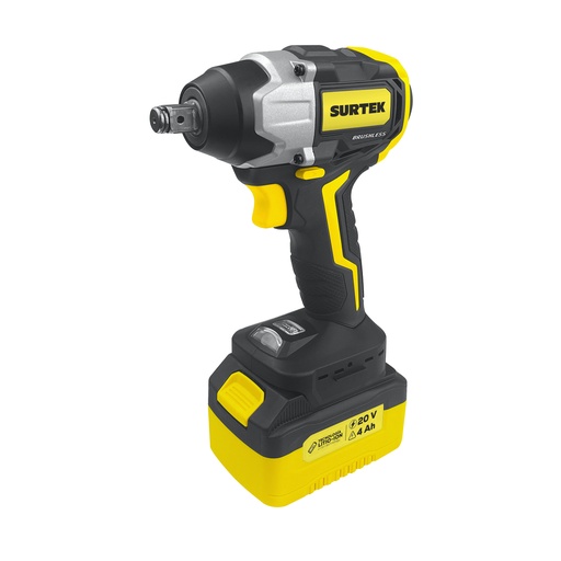 [LI620] Pistola de impacto 1/2" a batería Litio-ion 20 V, 230 Nm Surtek