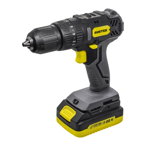 [RI620] Rotomartillo de impacto 1/2" a batería Litio-ion 20 V, 38 Nm Surtek