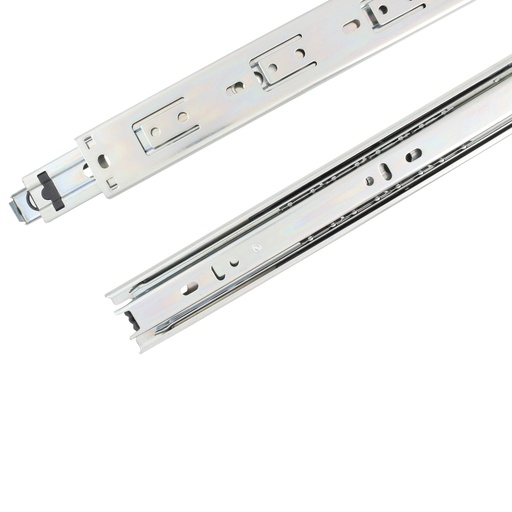 [CET335] Corredera de extensión total para cajón, 3.5 cm x 35 cm, 2 piezas Lock
